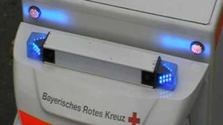 RTW BRK Regensburg LED Fahrtec Blaulichtbalken [upl. by Shig]