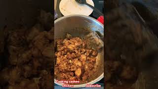 Cooking cashew chicken 1goodvibes shortswithcamilla [upl. by Worrell]