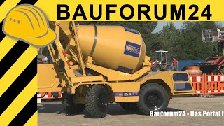 Carmix 25TT  Mobiler Betonmischer  Mobile Concrete Mixer  Walkaround amp Demo Report [upl. by Richmound]