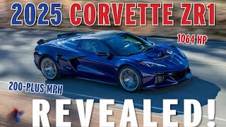 The 1064 HP 215Plus MPH 2025 Chevrolet Corvette ZR1 All the Details with Tadge Juechter [upl. by Sunshine]