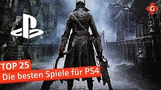 Die 25 besten Spiele für die PS4  Must Have [upl. by Ellenej]