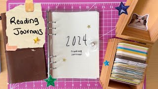 How to keep a reading journal  Travelers Hobonichi A5 Rings and Index Cards [upl. by Rozalin544]