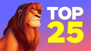 Top 25 Best Disney Animated Movies [upl. by Standish421]