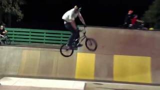 Nike 60  Mike Spinners BMX Backyard SkatePark [upl. by Kaufmann]