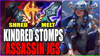 Dominate Assassin Junglers With this Kindred Build Assassins Melt Like Butter [upl. by Adnic]