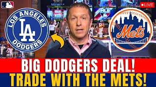 BREAKING METS ALLSTAR HEADING TO DODGERS A HUGE TRADE HAPPENING IN THE MLB Los Angeles Dodgers [upl. by Nabal]