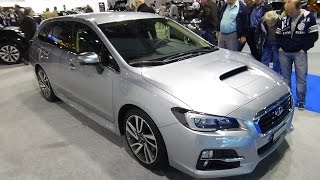 2016  Subaru Levorg Swiss S  Exterior and Interior  Zürich car Show 2015 [upl. by Ardnait]