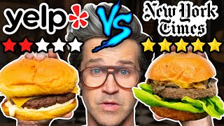 Yelp Review vs Food Critic Taste Test [upl. by Letsirc768]