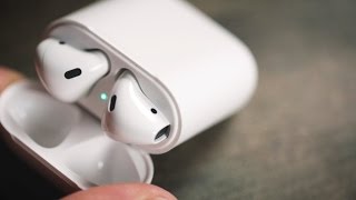 Apple AirPods wireless headphones review [upl. by Attaynik486]