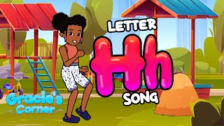 Letter H Song  Letter Recognition  Phonics with Gracie’s Corner  Kids Songs  Nursery Rhymes [upl. by Ynahpit394]