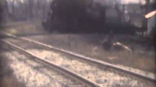 Lehigh Valley Railroad Last day of steam in Horseheads NY April 1950 [upl. by Ttevy79]