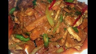 Panang Curry z Kurczakiem  พะแนง [upl. by Lynnea]