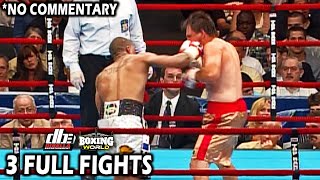 3 Full Fights NO COMMENTARY  Curtis Stevens Leonard Dorin Vernon Forrest amp More  BOXING WORLD [upl. by Eceinehs]