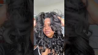 My favorite curly wig syntheticwigs wigs [upl. by Eerrehs]