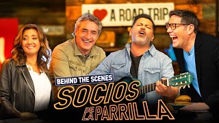 REPE Y PRISCILLA EN EL DETRÁS DE 🎥 🎬  SOCIOS DE LA PARRILLA 🍔 [upl. by Ecnatsnok]