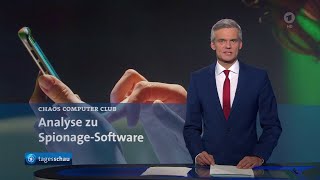 Ermittlungen gegen Finfisher Gutachten des CCC Tagesschau vom 28122019 36C3 [upl. by Arnulfo]