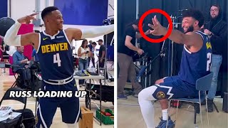 Russell Westbrook STEALS Jamal Murray celebration😂 [upl. by Nims]