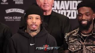 GEVONTA DAVIS VS FRANK MARTIN PRESS CONFERENCE [upl. by Arutnev]