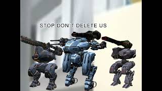 3 Deleted Robots In War Robots BoaGolemSchutze… [upl. by Enitnelav144]