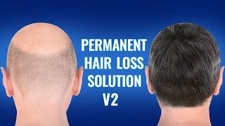 Cure Baldness amp Regrow Hair Subliminal V2  Hair Growth Binaural Beats Permanent Hair Loss Solution [upl. by Onateag388]