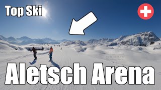 Aletsch Arena Amazing Swiss Skiresort [upl. by Trautman237]