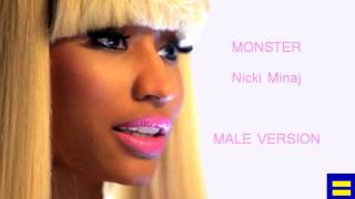 Nicki Minaj  Monster Verse MALE VERSION [upl. by Eirroc]