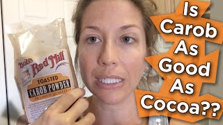 Is Carob Powder As Good As Cocoa Powder  VLOG 38  What I Ate Today NutritarianVegan [upl. by Vincent]