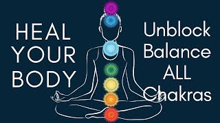 ALL 7 Chakras Healing Meditation Unblock amp Balance Chakras Sleep Meditation  Chakra Meditation [upl. by Merras]