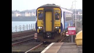 Stranraer amp Barrhill Railway Stations  Train from Ayr [upl. by Ytsrik872]