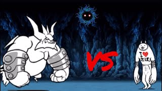 Mythical Titan Evolution Vs EVERY Moon  Battle Cats [upl. by Baudoin447]