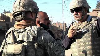 Airborne Soldiers patrolling Baghdad 2011 [upl. by Ezzo]