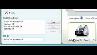 How to create and manage DYMO address book [upl. by Eitteb]