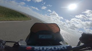 Suzuki XF650 Freewind with Dominator exhaust [upl. by Knute]