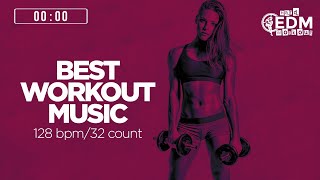 Best Workout Music Mix 2021 128 bpm32 count [upl. by Manara]