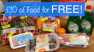 £10 WORTH OF FOOD FOR FREE WITH MY VOUCHERS  EXTREME FRUGAL LIVING VLOG [upl. by Hawkie963]