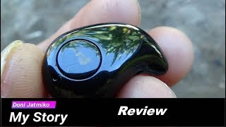 Headset Mini Bluetooth S530 Review Indonesia [upl. by Oman]