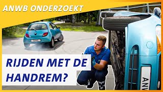 Kan je rijden met een GEBLOKKEERDE HANDREM  Wegenwacht Onderzoekt [upl. by Stefania]