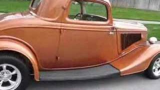 1934 Ford 3Window Coupe Hotrod [upl. by Irvine]