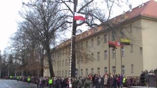 01022013  Przysięga wojskowa we wrocławskim Centrum [upl. by Alial]