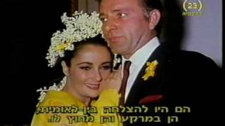 Elizabeth Taylor and Richard Burton marriage [upl. by Layap]