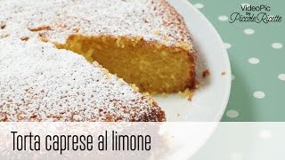 VideoPic  Torta caprese al limone [upl. by Wanids]