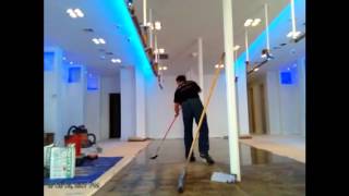 SelfLeveling Concrete and Epoxy Installation [upl. by Kamal]