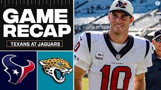 Texans DEFEAT Jaguars To Earn First Win Of Season FULL GAME RECAP I CBS Sports HQ [upl. by Anyale]