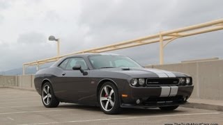 2013 Dodge Challenger SRT8 392 Review and Road Test manual transmission [upl. by Lakym]