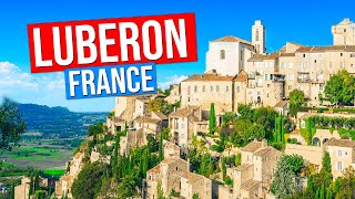 VILLAGES of LUBERON  FRANCE From Gordes to Cucuron visit of the most charming villages in 4K [upl. by Conlon]