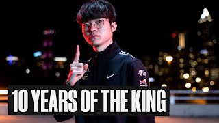 Faker A Decade of Greatness [upl. by Lucey]