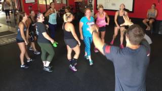 CrossFit Warm Up Games quotFunnel Tagquot CrossFit Krypton [upl. by Talanian]