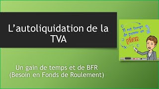 Autoliquidation de la TVA 2022 [upl. by Wandy]