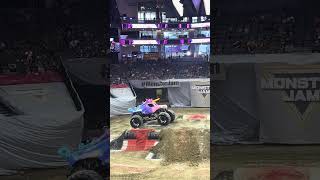 Sparkle Smash Monster Jam Truck In Action In Sacramento Aug 2024 [upl. by Standice]