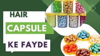 हेयर कैप्सूल के चौका देने वाले फायदे  Hair Soft Gel Capsule Uses  Vitamin E Capsules Result [upl. by Ayadahs]